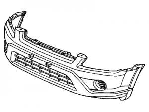 Cubre Para choque delantero CR-V 2002-04