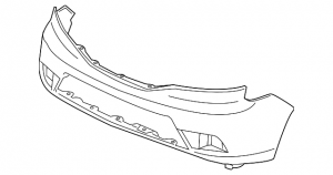 Cubre para choque delantero Pilot Touring 2012-15