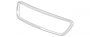 Moldura cromada mascara delantera CR-V 2005-06
