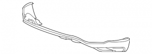 Superficie inferior delantera cubre para choque CR-V 2008-11