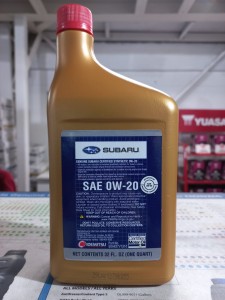 Aceite Subaru 0w20 Full Synthetic