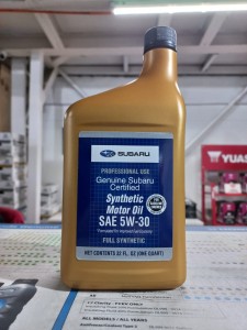 KIT 5 LTS 5W-30 Synthetic SAE Subaru